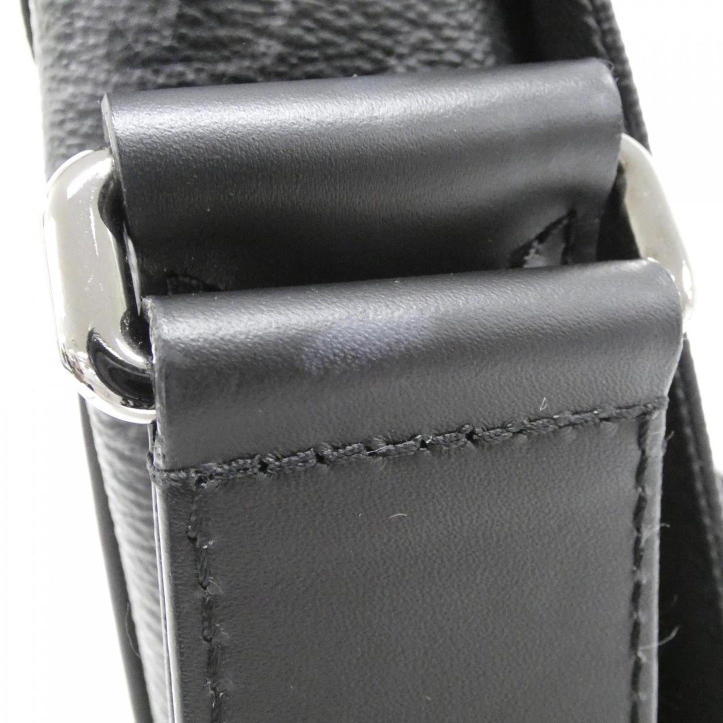 Louis Vuitton Coated Canvas Black Shoulder Bags