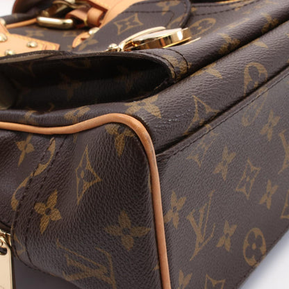 Louis Vuitton Coated Canvas Brown Handbags