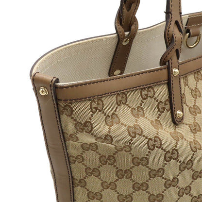 Gucci Canvas Brown Shoulder Bags