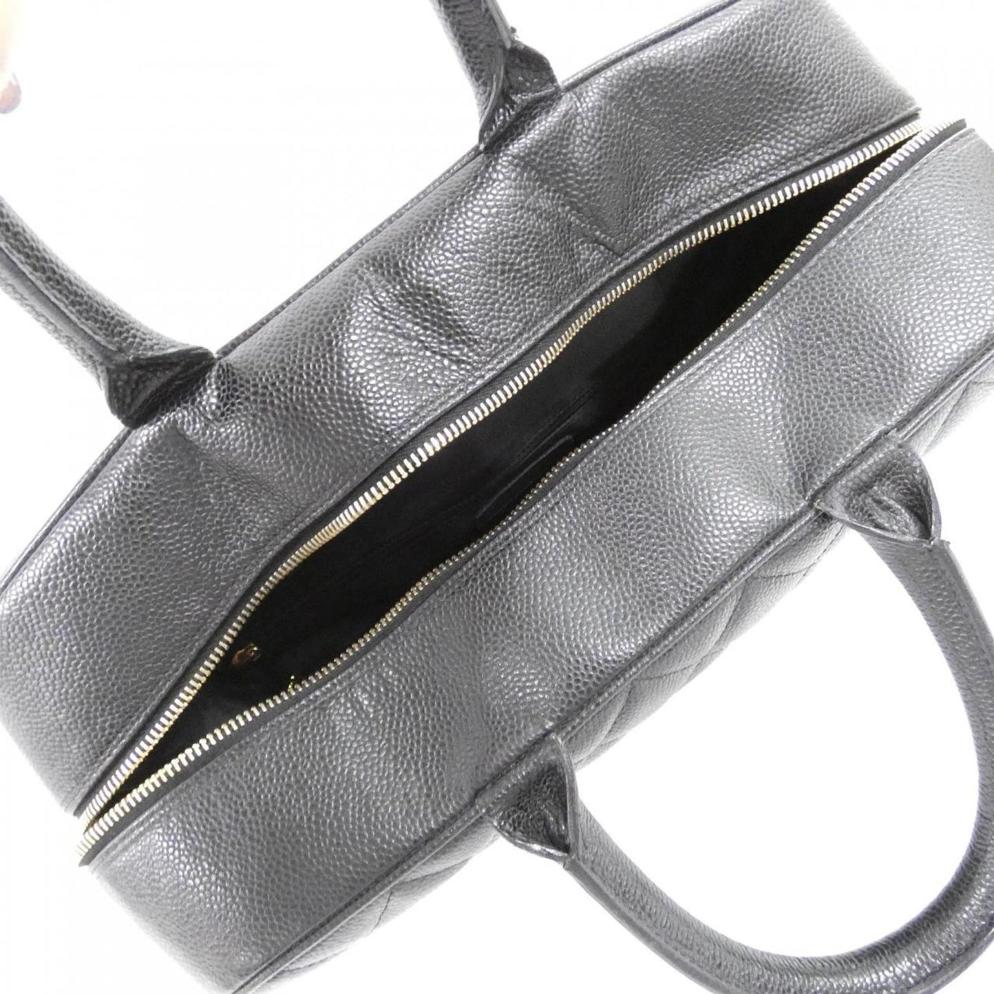 Chanel Calfskin Black Travel Bags