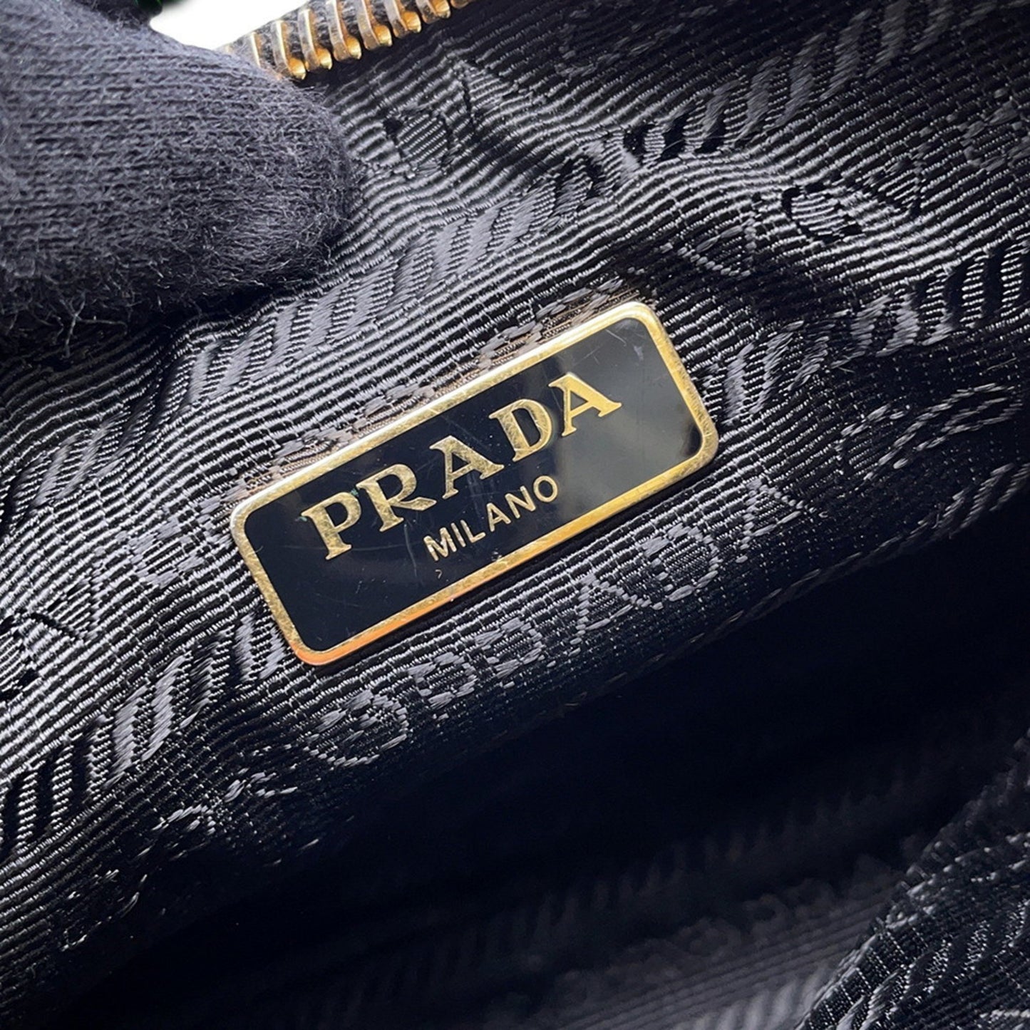 Prada Nylon Black Shoulder Bags