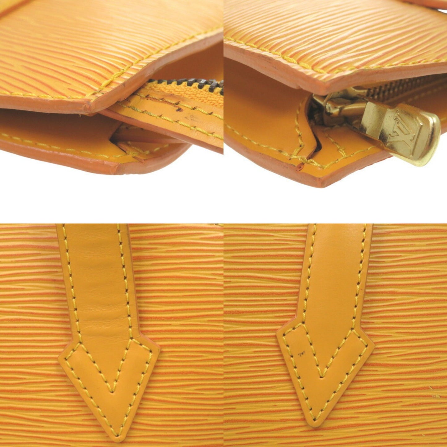Louis Vuitton Epi Yellow Shoulder Bags