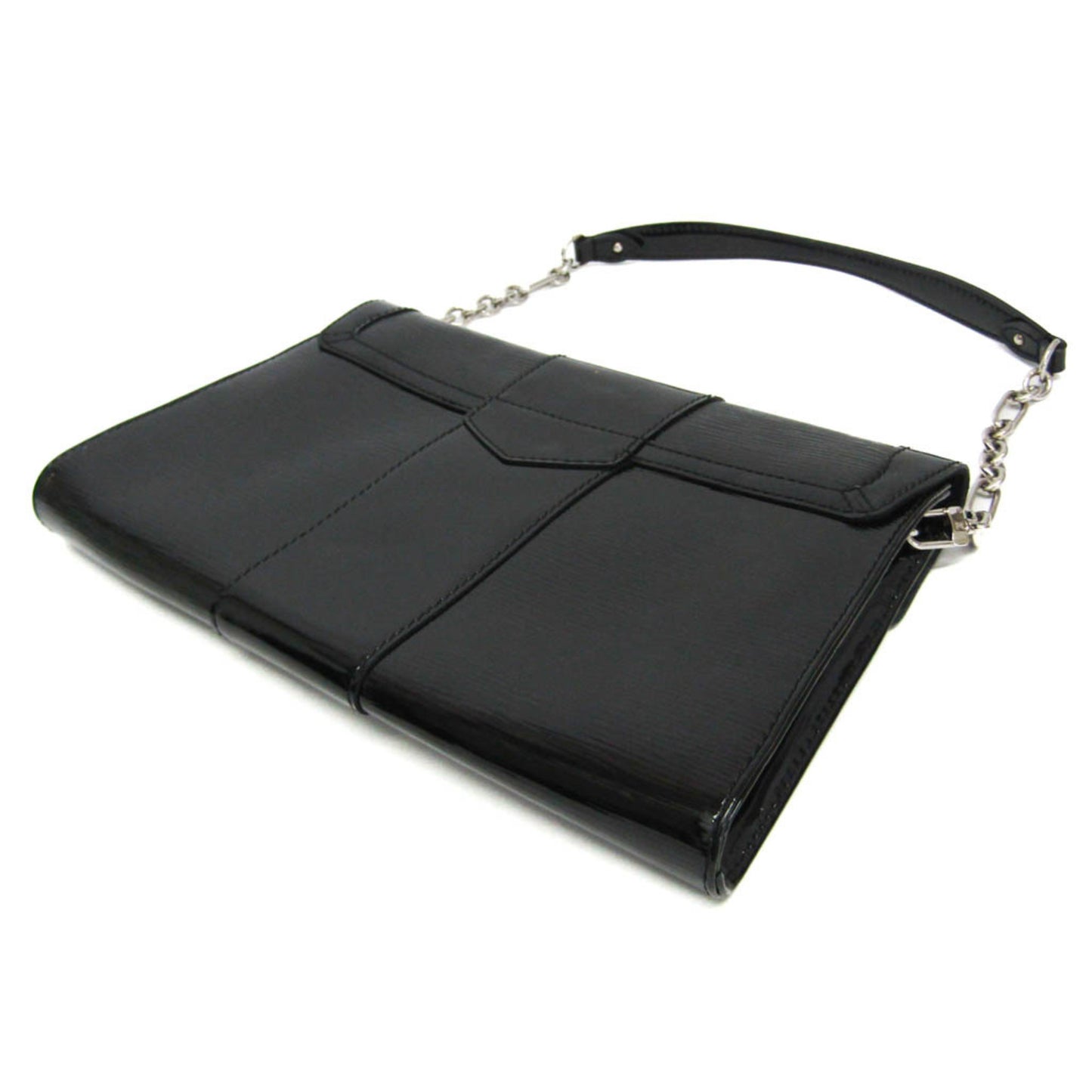 Louis Vuitton Patent Black Shoulder Bags