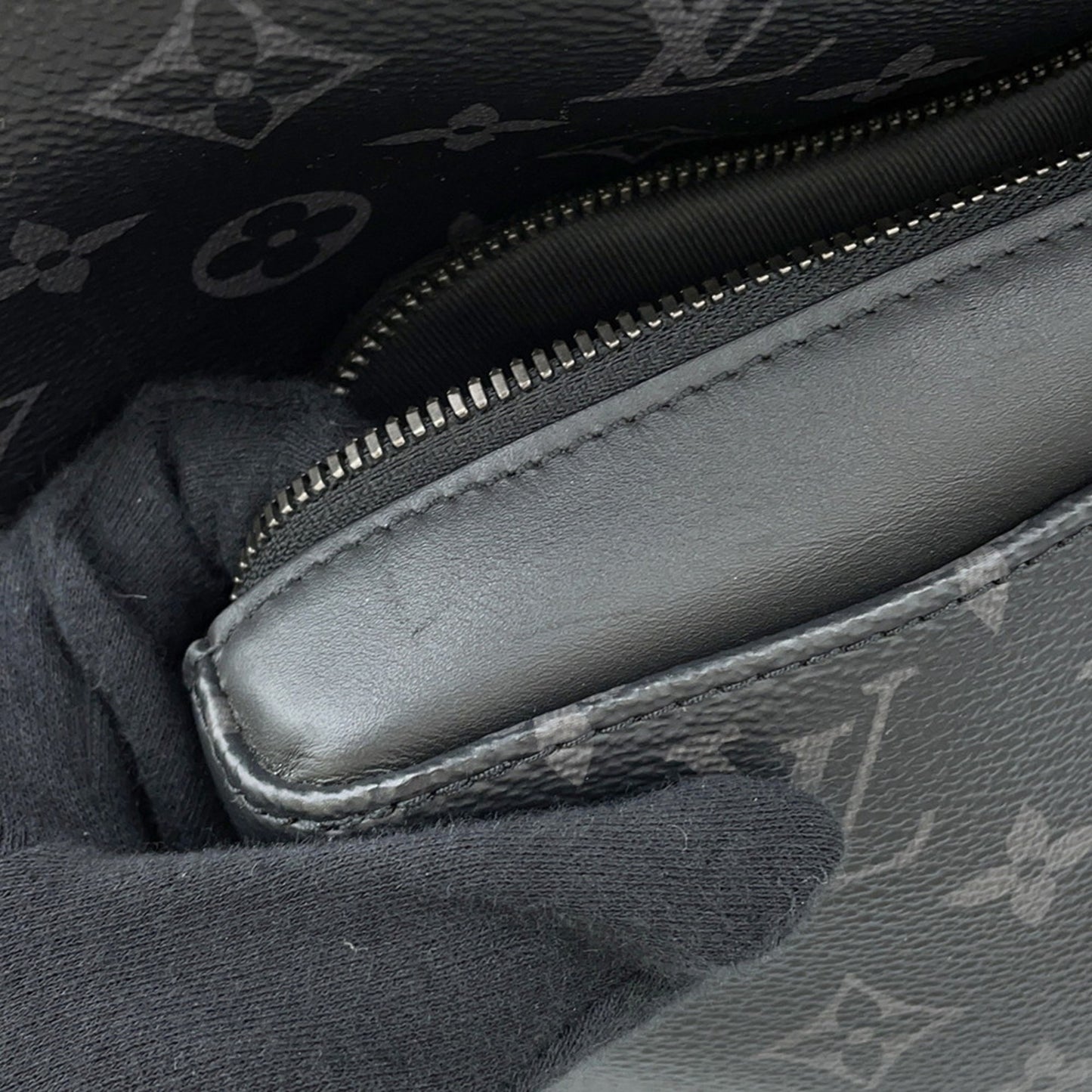 Louis Vuitton Monogram Canvas Black Backpacks
