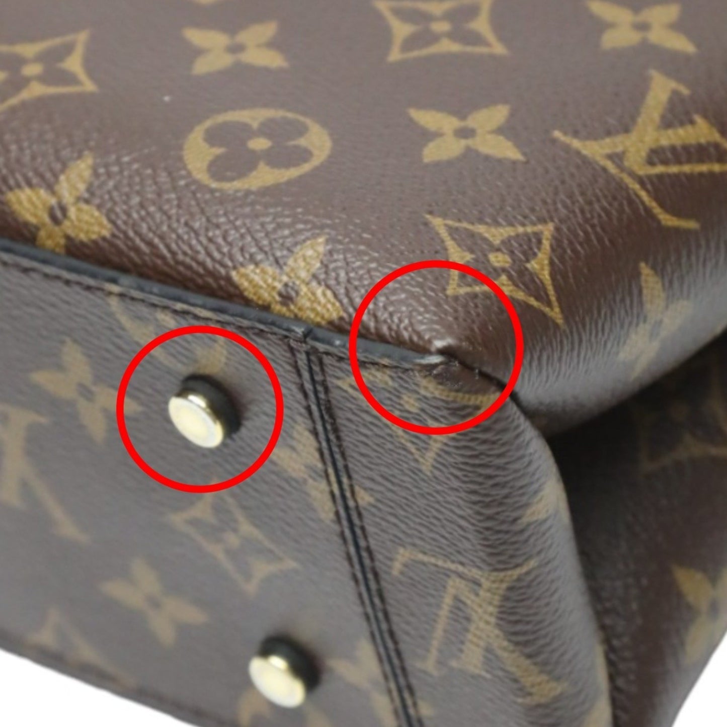 Louis Vuitton Monogram Canvas Brown Shoulder Bags