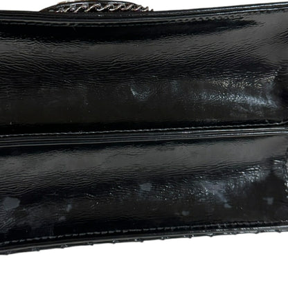 Chanel Patent Black Shoulder Bags