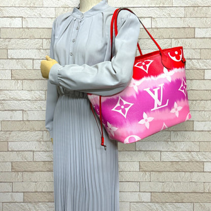 Louis Vuitton Monogram Canvas Red Tote Bags