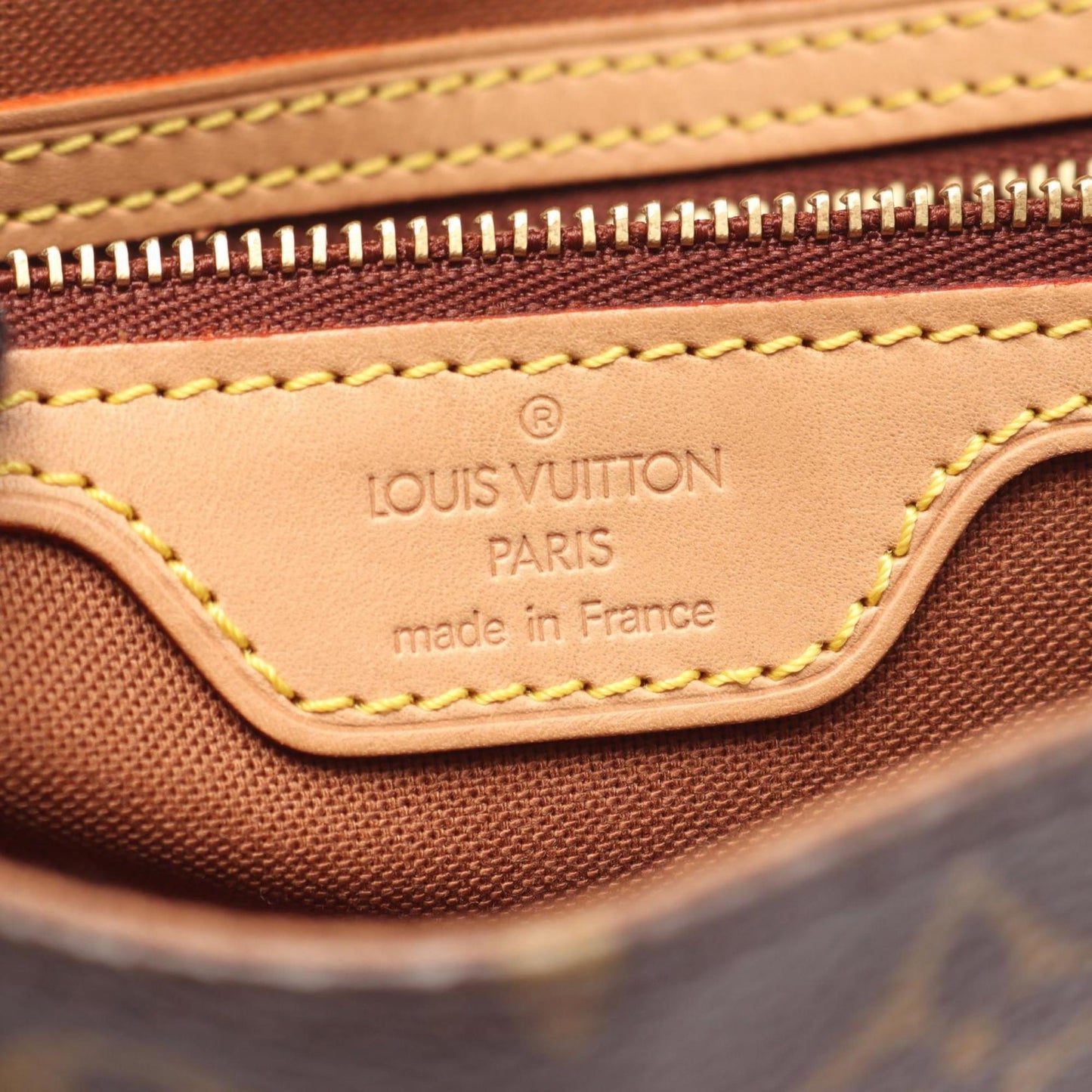 Louis Vuitton Coated Canvas Brown Handbags