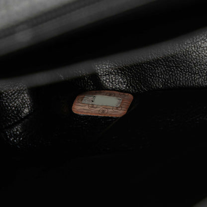 Chanel Calfskin Black Shoulder Bags