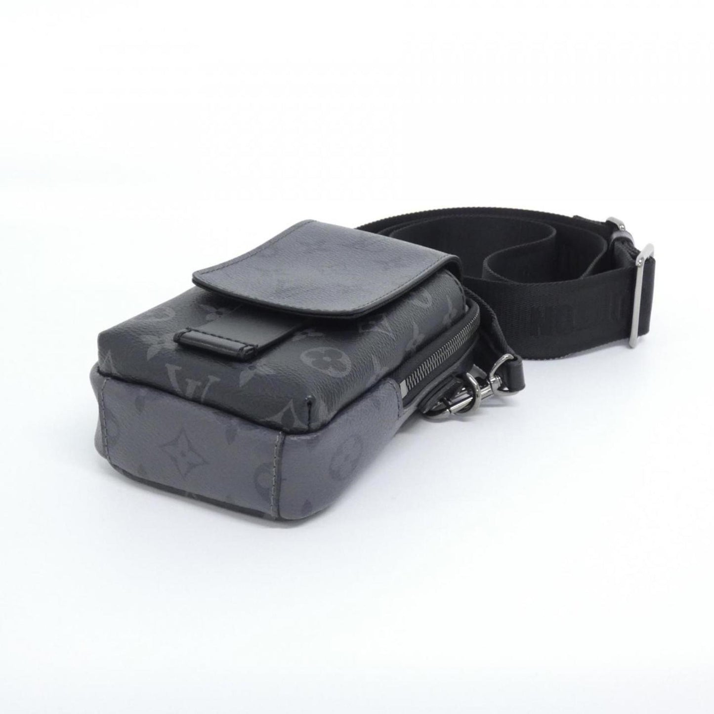 Louis Vuitton Coated Canvas Black Shoulder Bags