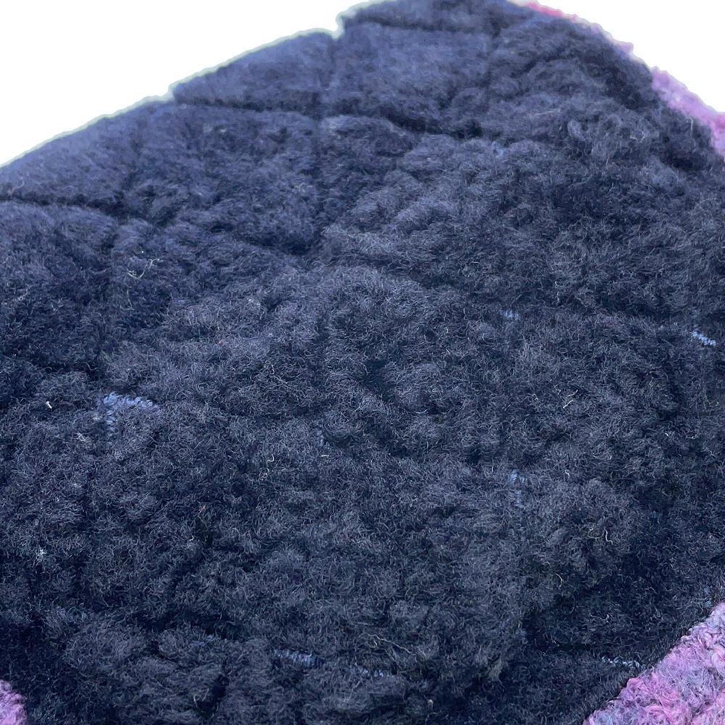 Chanel Wool Purple Shoulder Bags