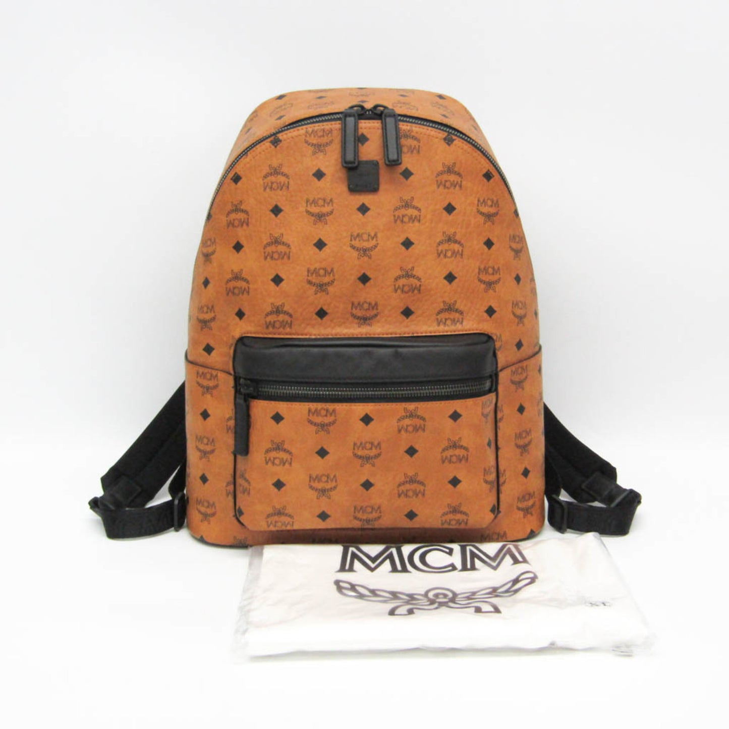 Mcm Others Black Backpacks