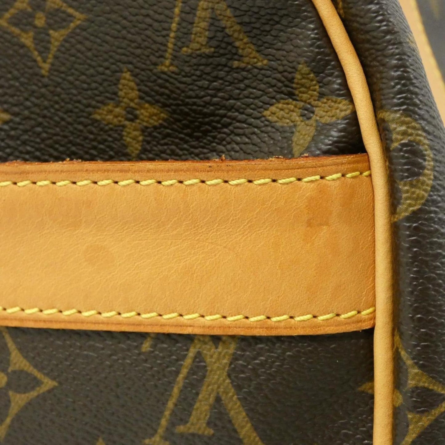 Louis Vuitton Coated Canvas Brown Travel Bags