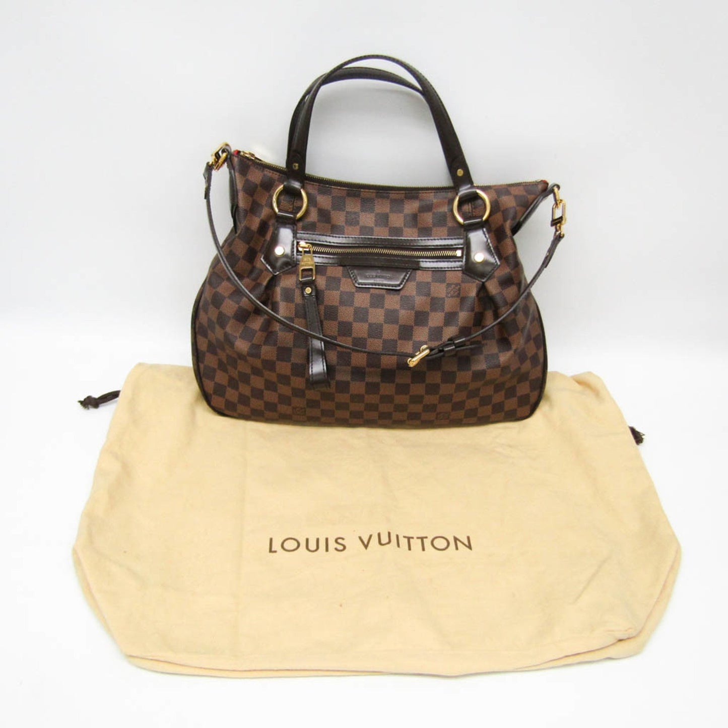 Louis Vuitton Monogram Canvas Brown Shoulder Bags
