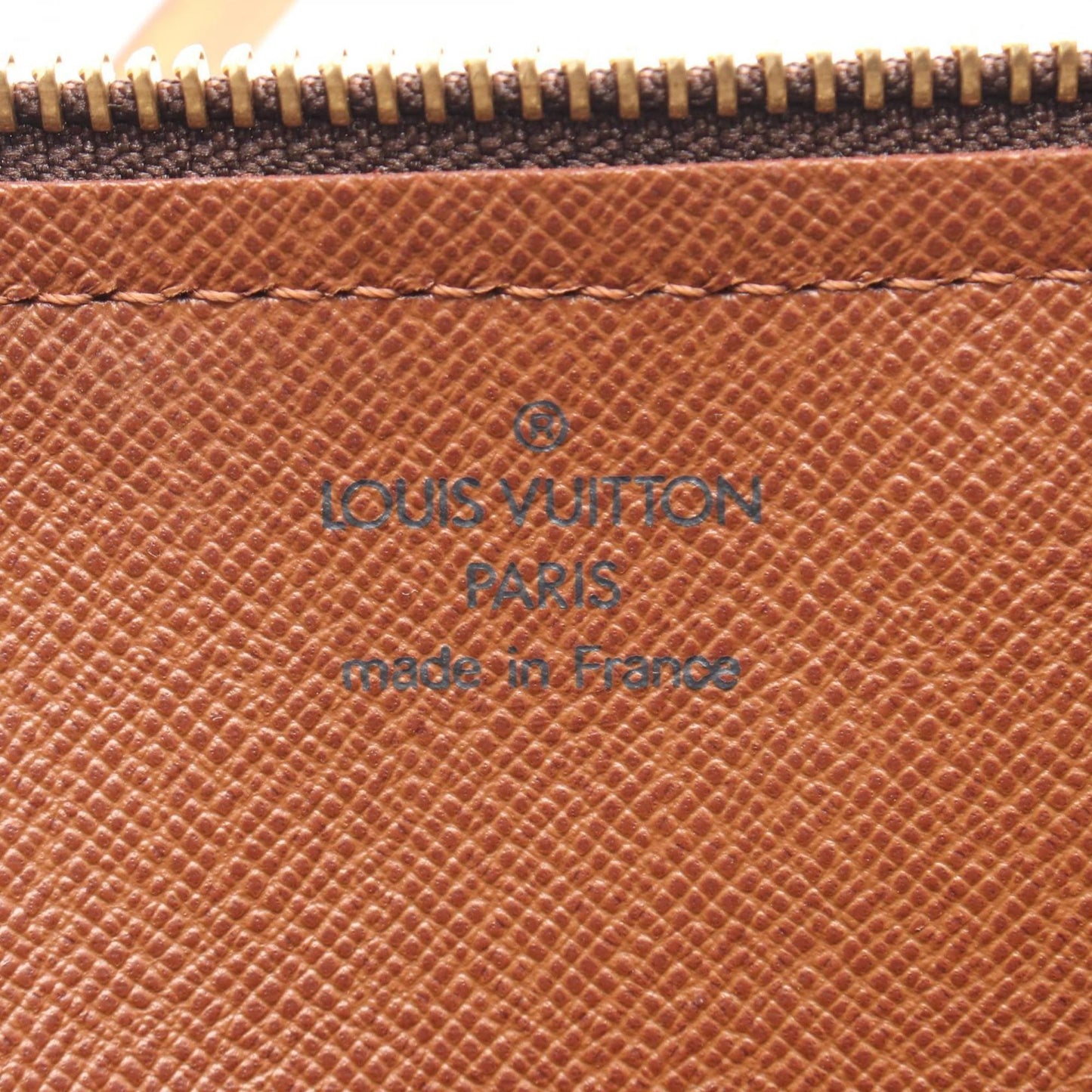 Louis Vuitton Coated Canvas Brown Handbags