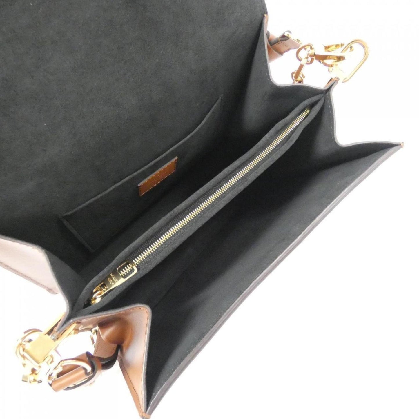 Louis Vuitton Coated Canvas Brown Shoulder Bags