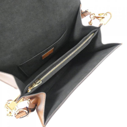 Louis Vuitton Coated Canvas Brown Shoulder Bags