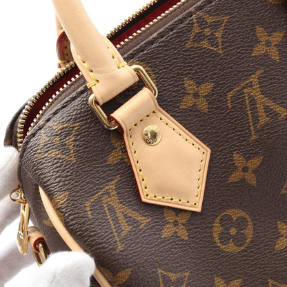 Louis Vuitton Coated Canvas Brown Handbags