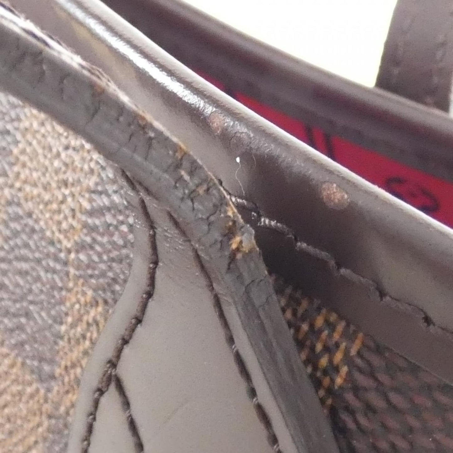 Louis Vuitton Coated Canvas Brown Handbags