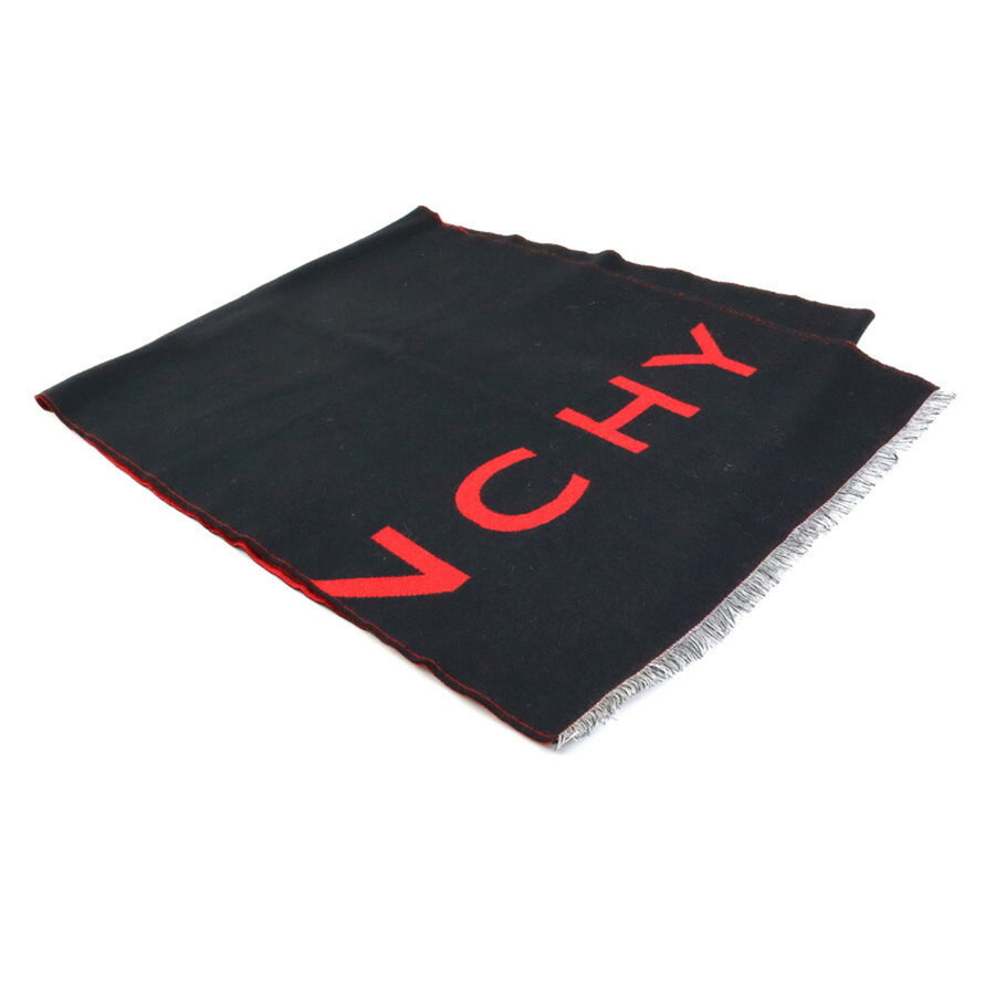 Givenchy Wool Black Scarves