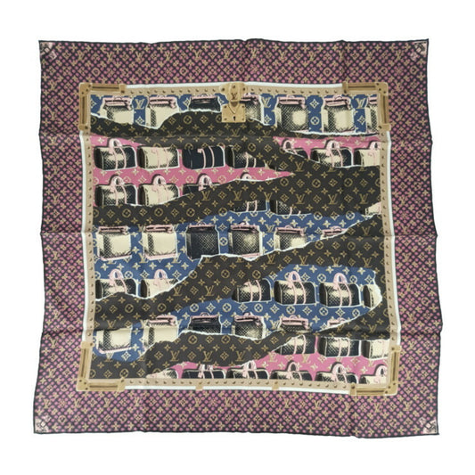Louis Vuitton Silk Brown Scarves