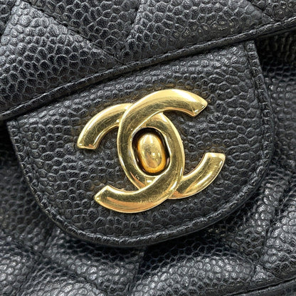 Chanel Calfskin Black Shoulder Bags