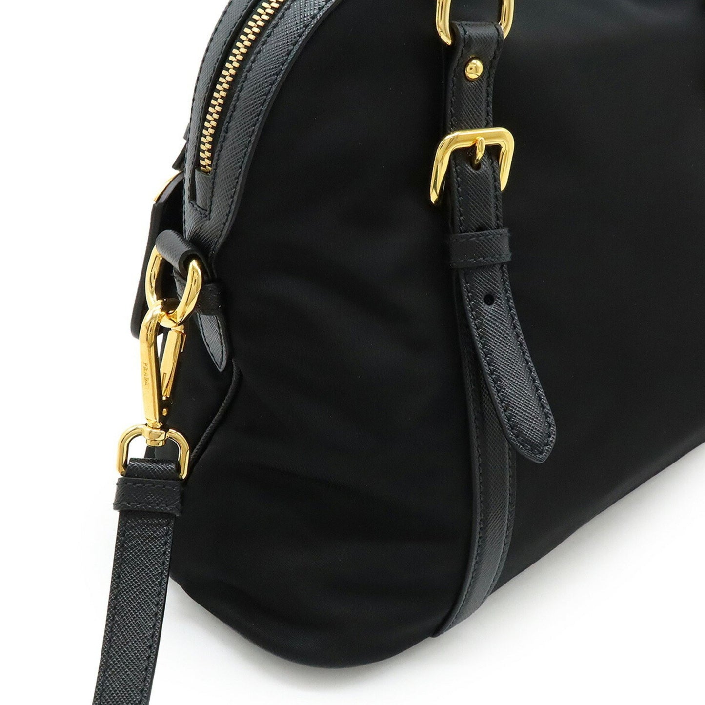 Prada Nylon Black Handbags