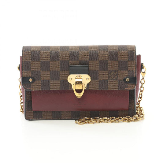 Louis Vuitton Coated Canvas Red Shoulder Bags