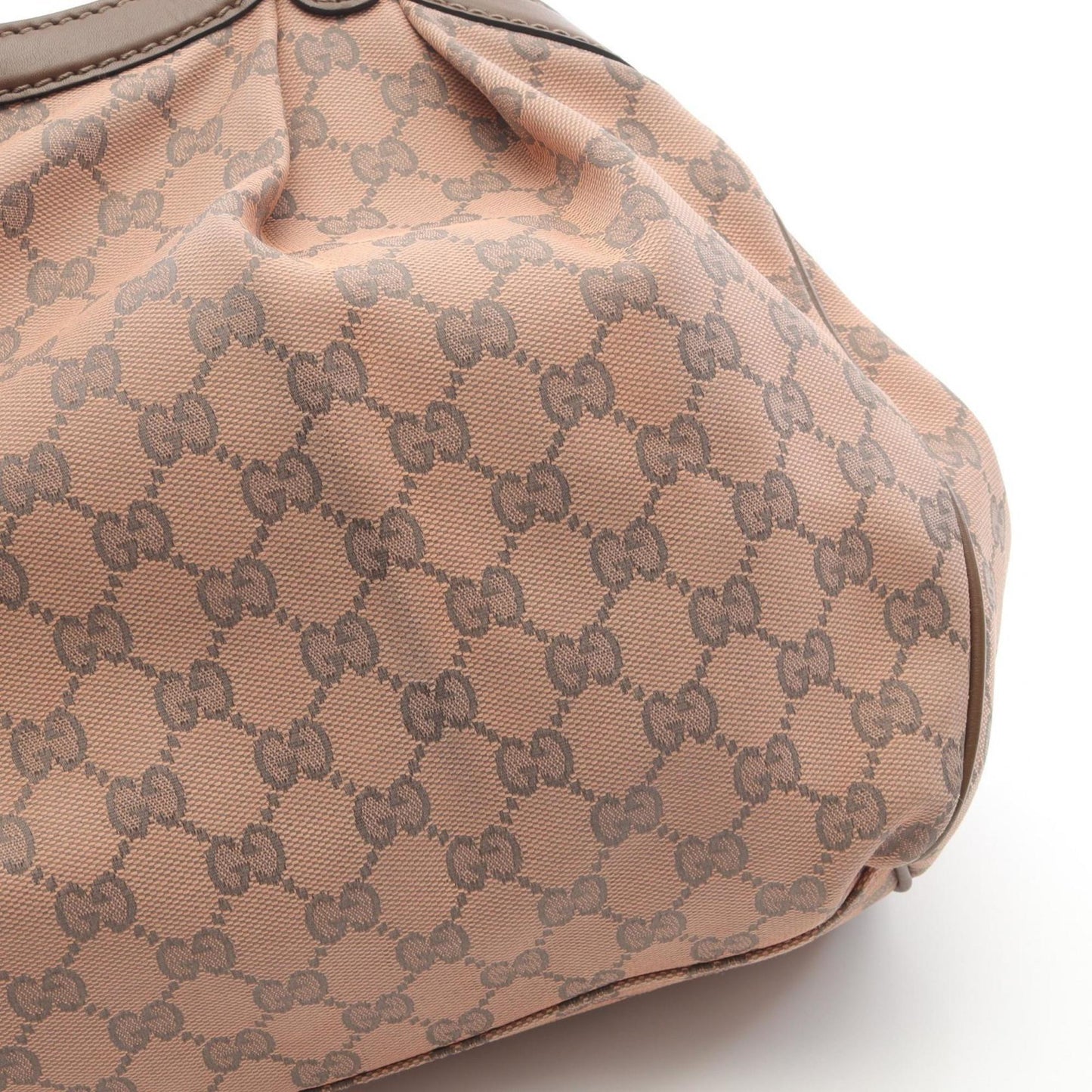Gucci Canvas Brown Handbags