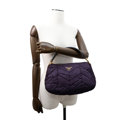 Prada Nylon Purple Handbags