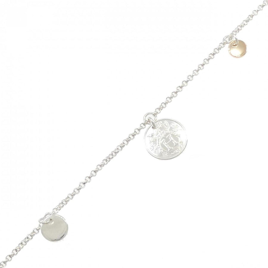Hermes Coin Charm Bracelet
