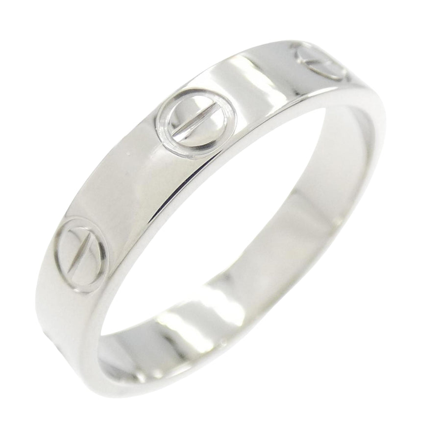 Cartier Platinum Love Bracelet with Subtle Scratches