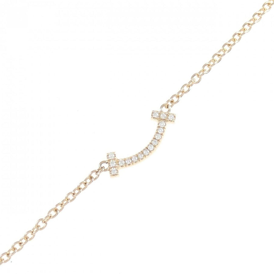 Tiffany & Co. Rose Gold T Smile Necklace