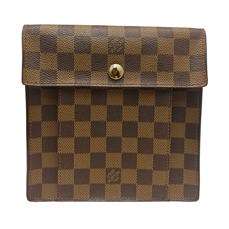 Louis Vuitton Damier Ebene Canvas Wallet