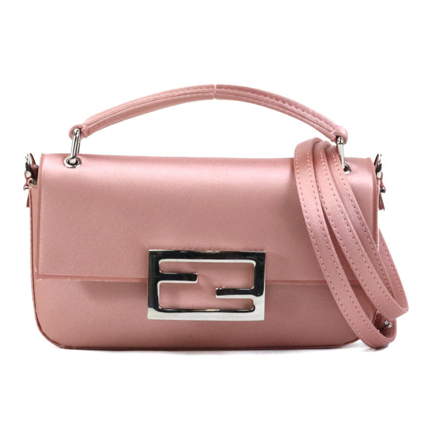 Fendi Satin Shoulder Bag