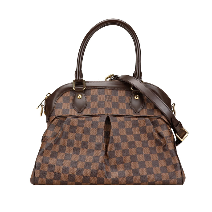Louis Vuitton Elegant Trevi Canvas Shoulder Bag