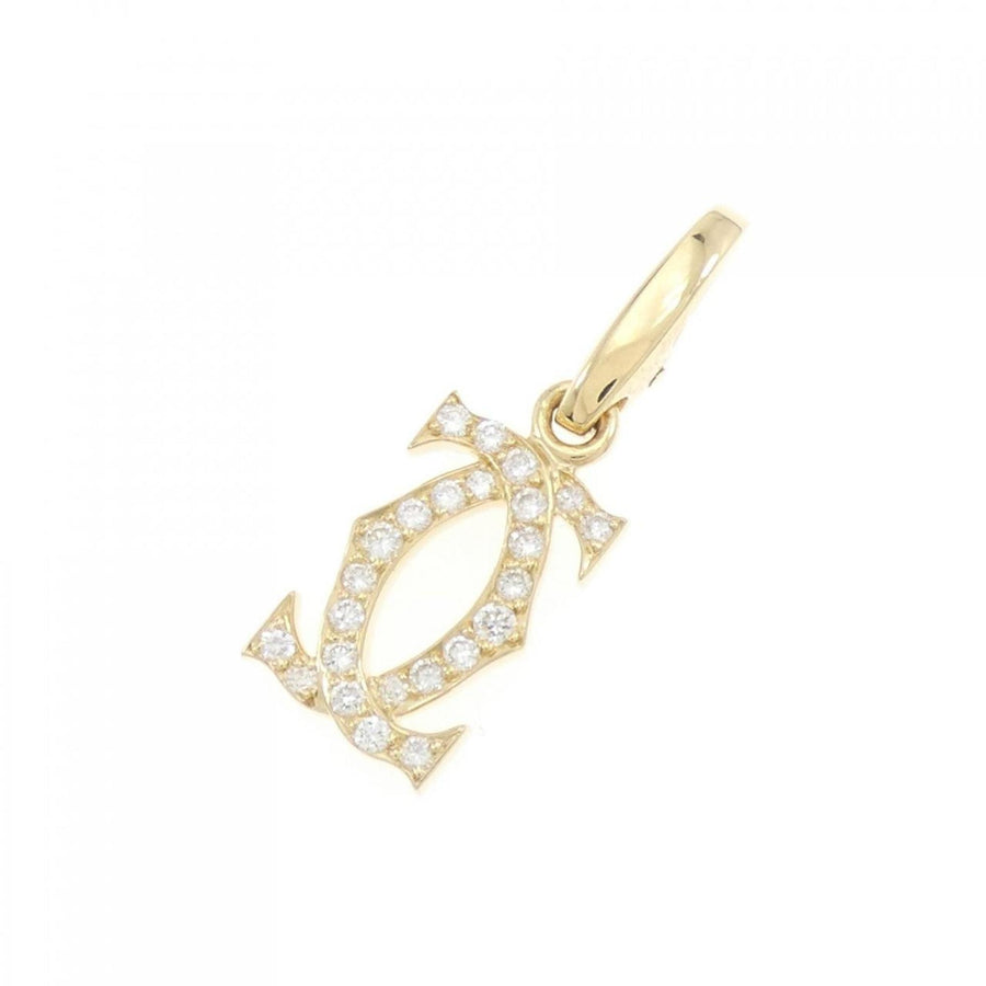Cartier C2 Charm Necklace in Yellow Gold