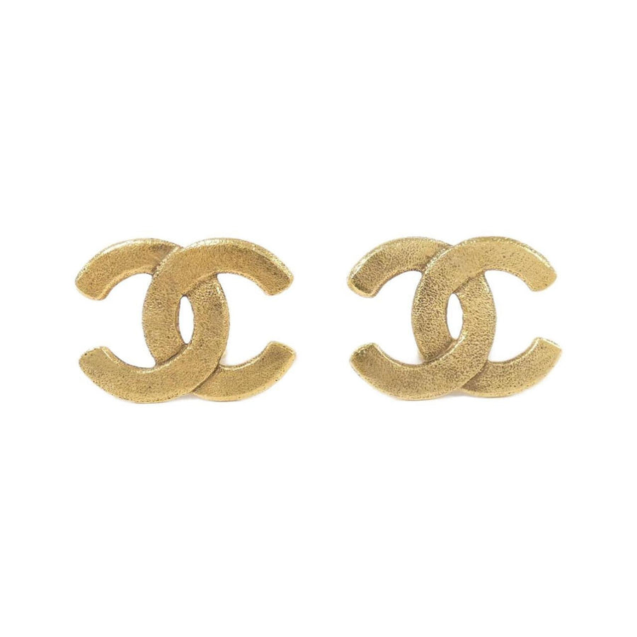 Chanel Chanel CC Logo Earrings