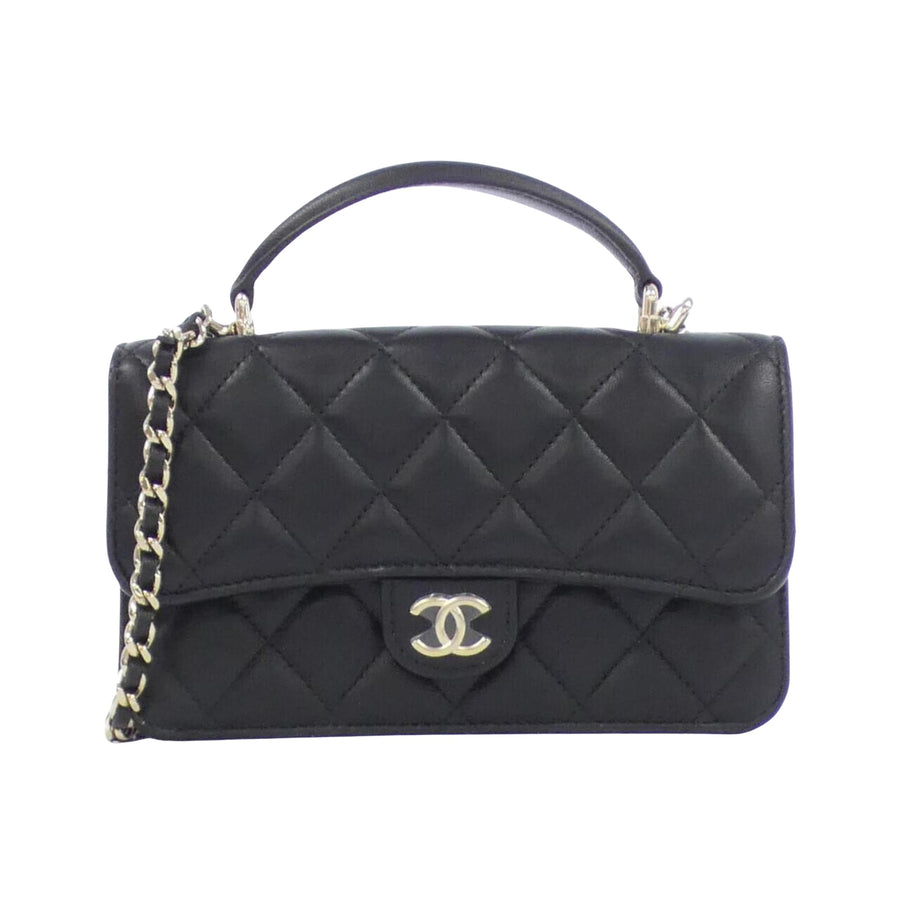 Chanel Chanel Quilted Lambskin Shoulder Bag