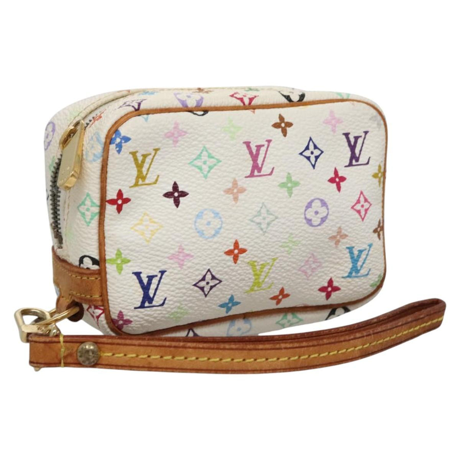 Louis Vuitton Canvas Wapiti Pouch with Metal Fittings and Handle