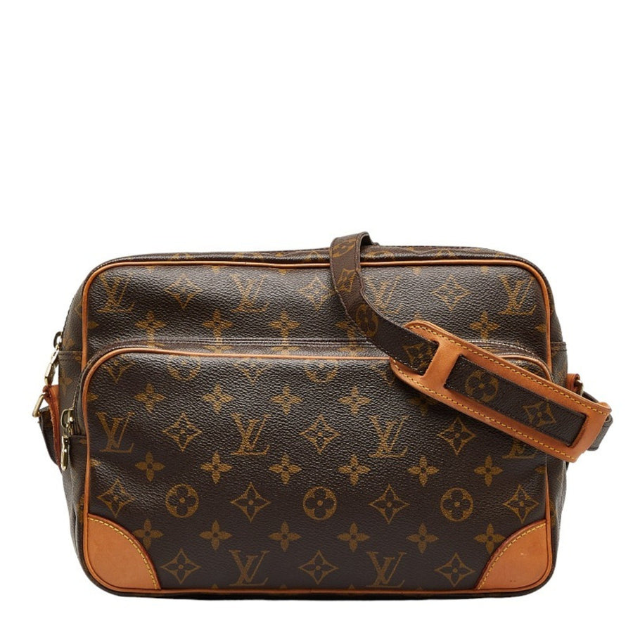 Louis Vuitton Canvas Nile Bag with Slight Wear and Good Condition