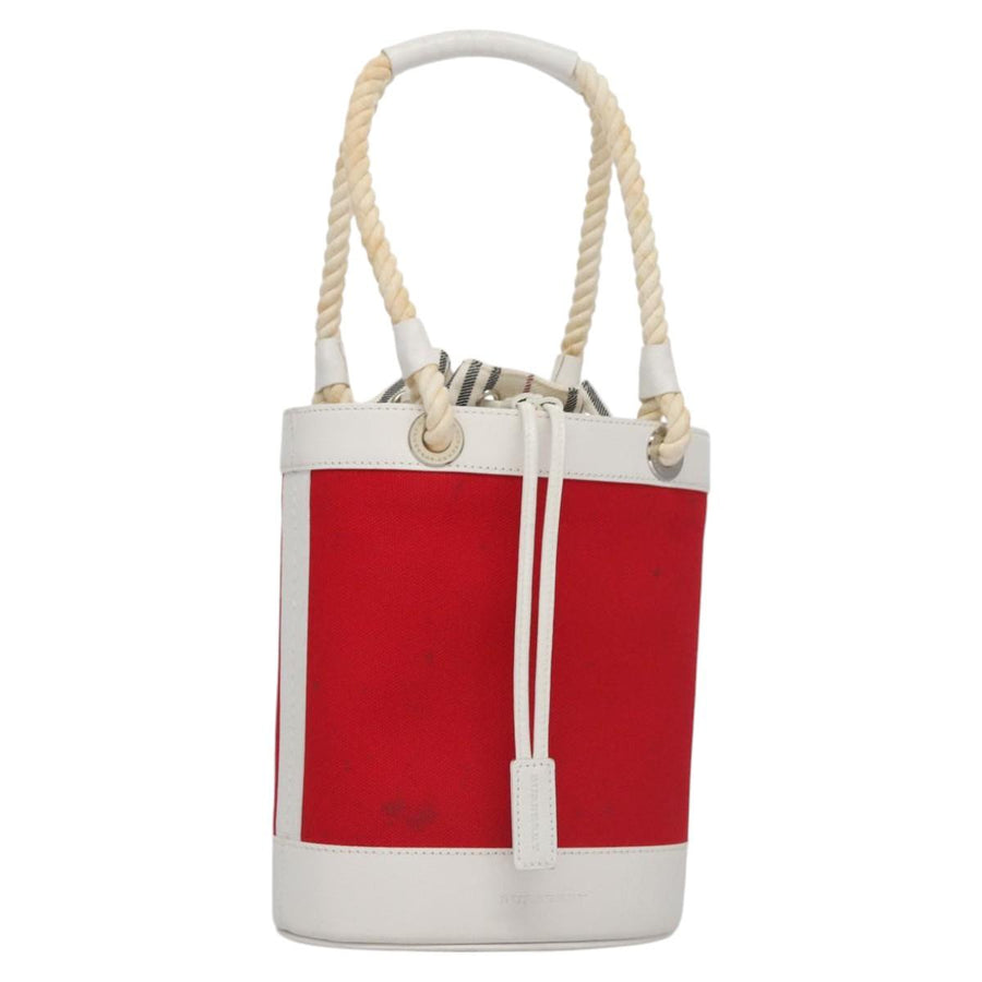 Burberry Nova Check Canvas Tote Bag