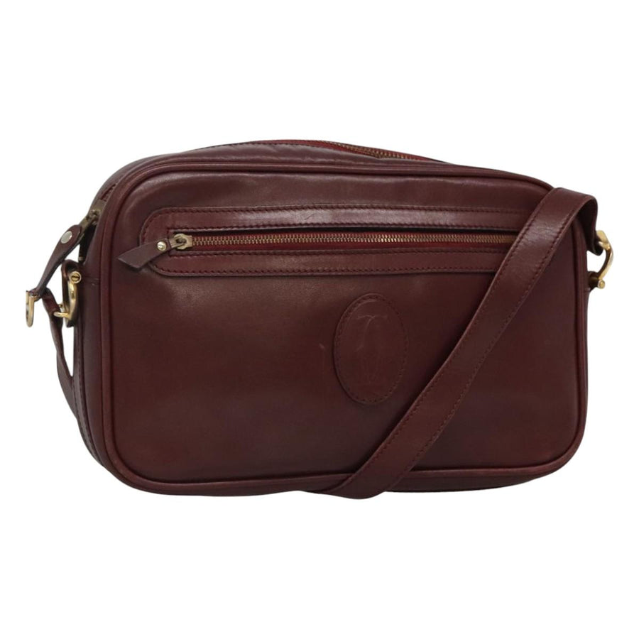 Cartier Leather Must Line Bag in Good Condition