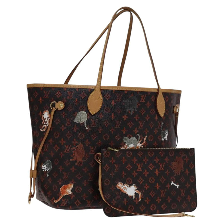 Louis Vuitton Canvas Tote Bag with Dust Bag and Pouch