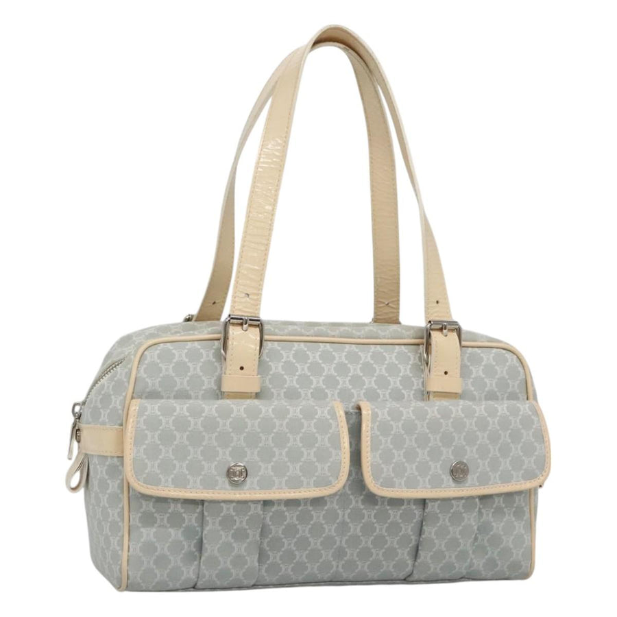 Celine Cotton Shoulder Bag with Guarantee Card and Storage Smell
