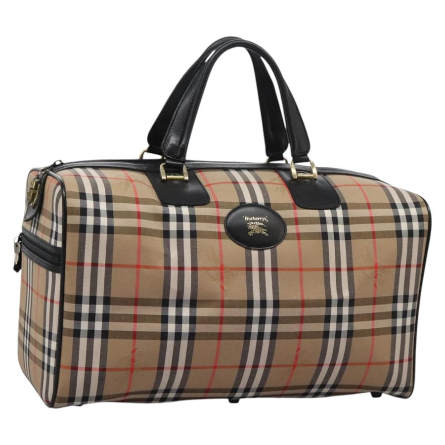 Burberry Nova Check Canvas Tote Bag