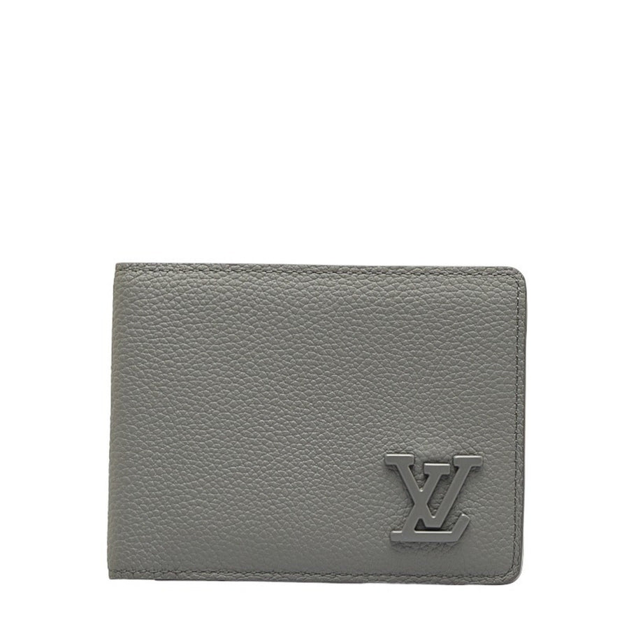 Louis Vuitton Leather Multiple Wallet with Slight Scratches