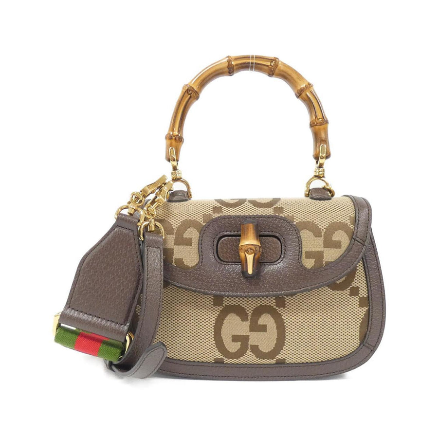 Gucci Bamboo Top Handle GG Bag