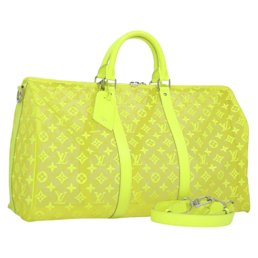 Louis Vuitton Keepall Bandouliere Transparent Monogram Duffel