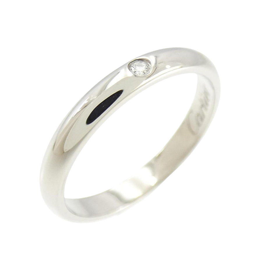 Cartier Platinum 1895 Ring with Slight Scratches